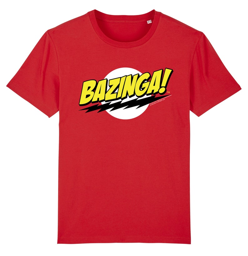 The Big Bang Theory Bazinga Men's T-Shirt | Etsy