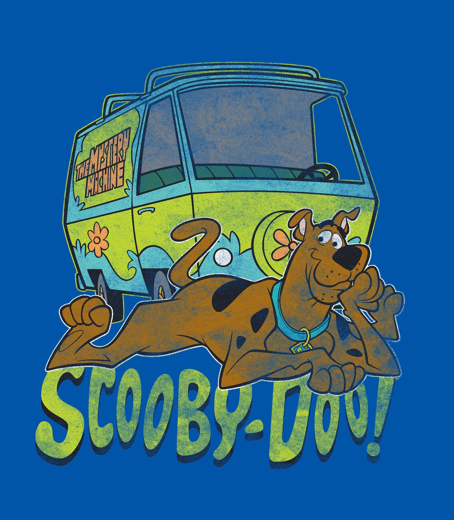 Scooby Doo Mystery Van Adults Unisex Blue T-shirt | Etsy