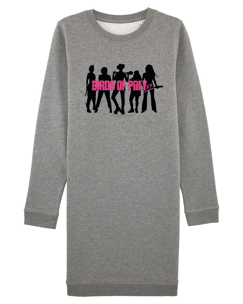 Harley Quinn Birds of Prey Line Up Ladies Jumper Dress