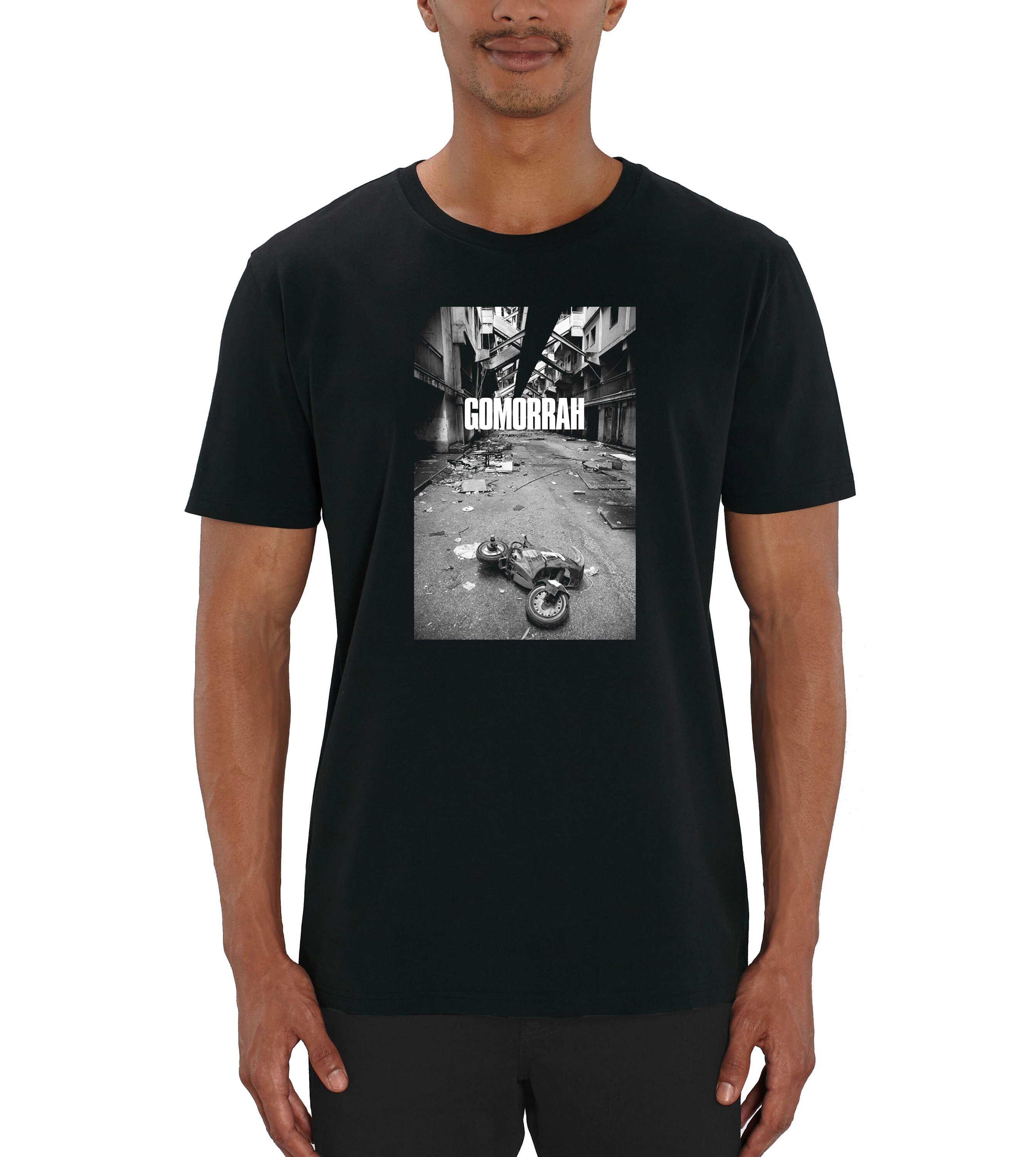 Gomorrah Gun Slogan T-Shirt Gomorrah Gun Slogan T-Shirt