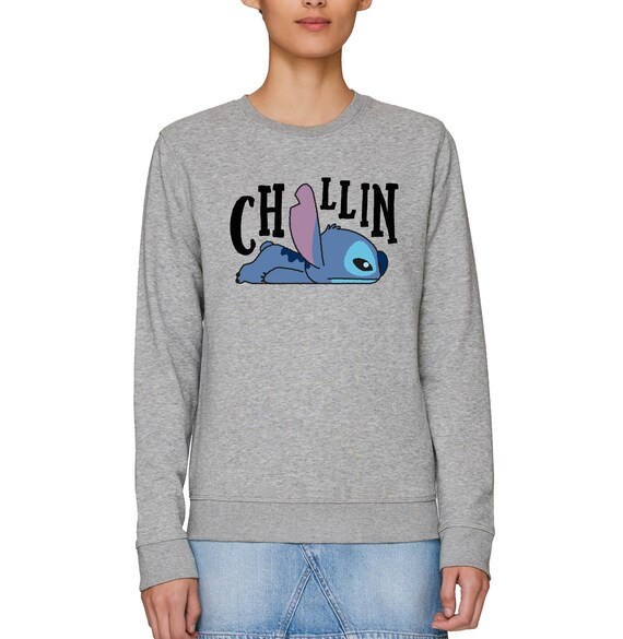 Disney Mädchen Lilo & Stitch Chillin Sweatshirt 