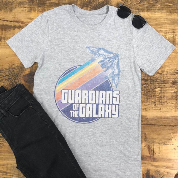 Marvel Guardians of the Galaxy Retro Logo Adult T-Shirt