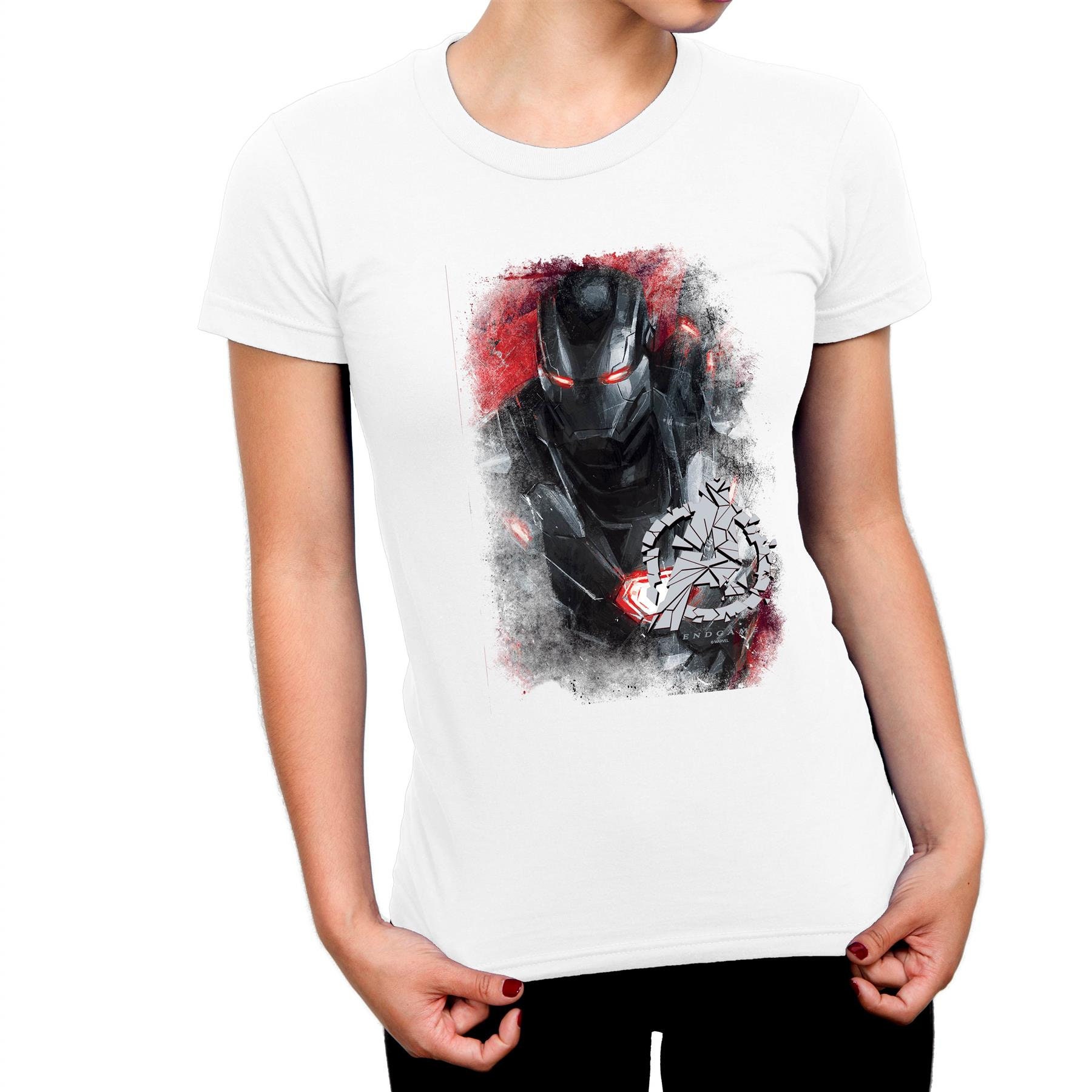 Image of Avengers Endgame War Machine Ladies T-Shirt