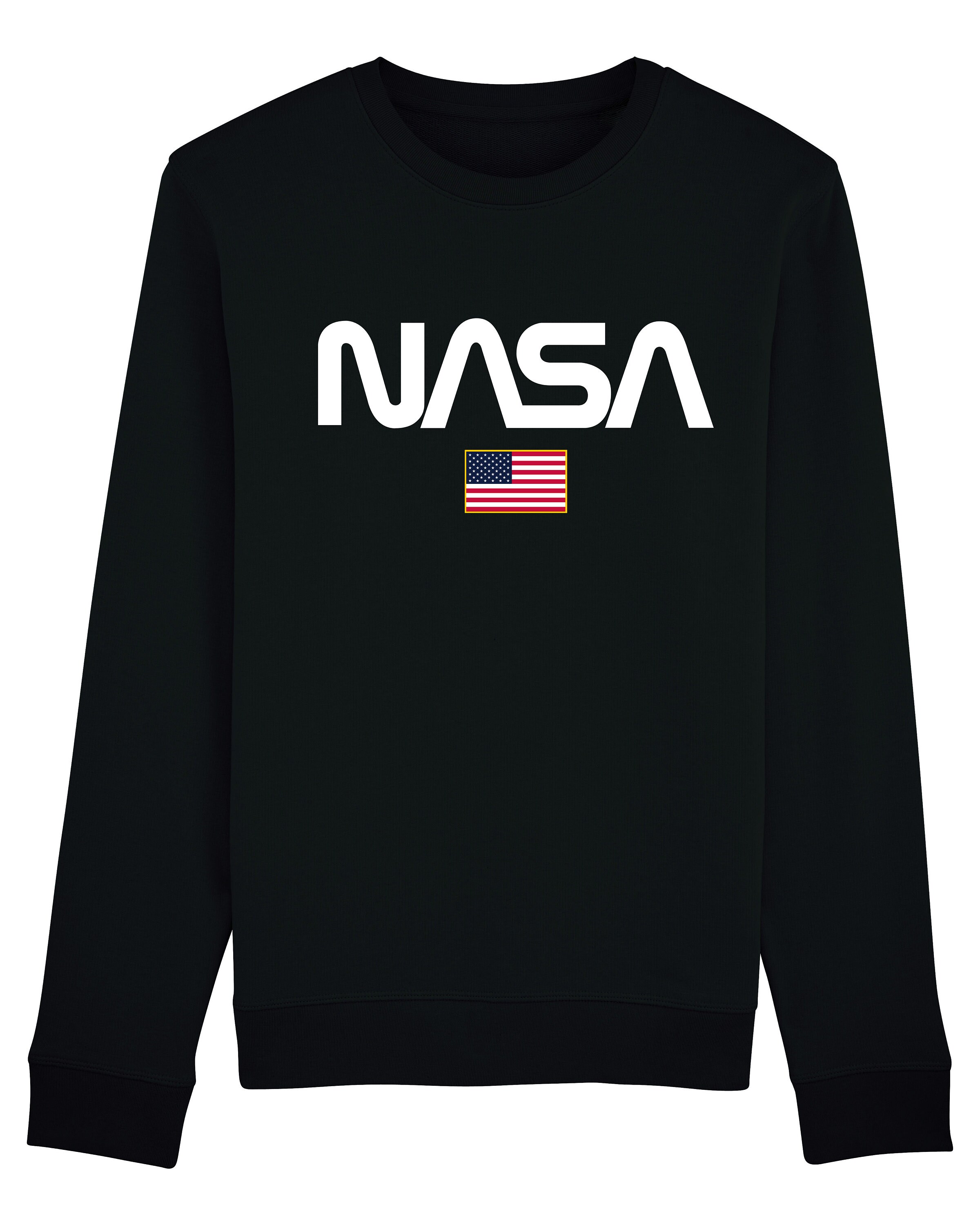 Nasa USA Logo Children\'s Unisex Black Sweatshirt - Etsy Finland