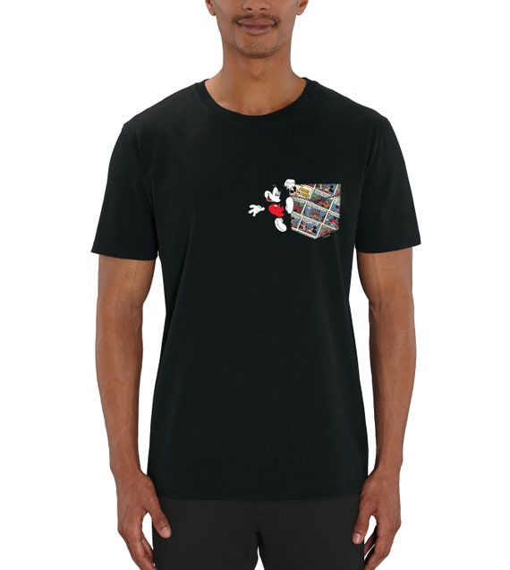 mickey mouse pocket t shirt