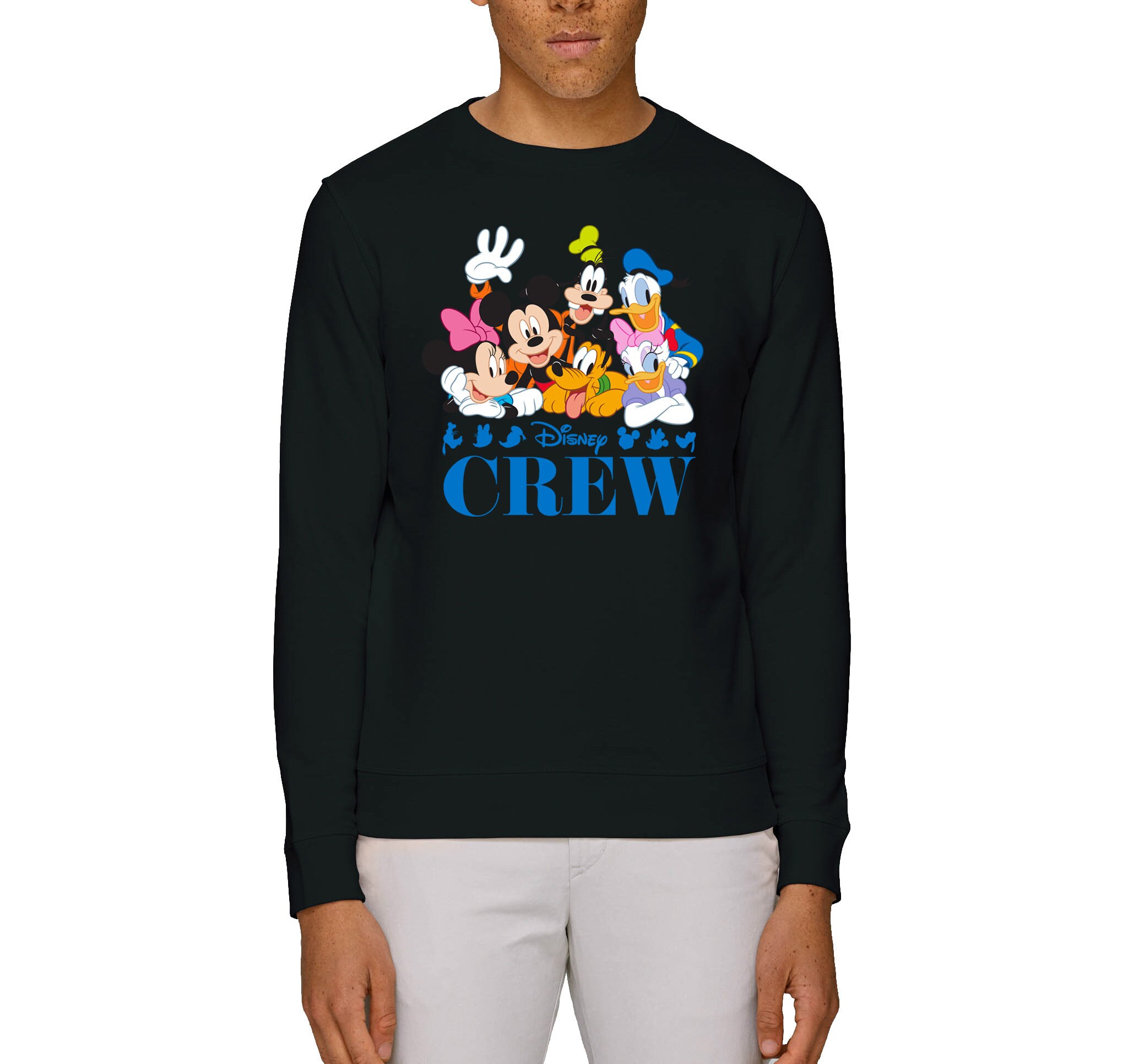 Disney Classic Crew Adults Unisex Sweatshirt Etsy