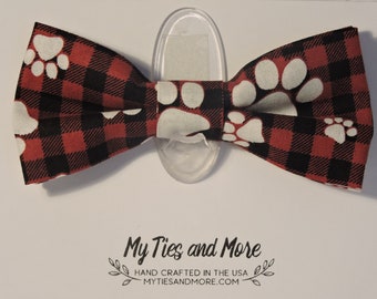 Puppy Paw Bow Tie