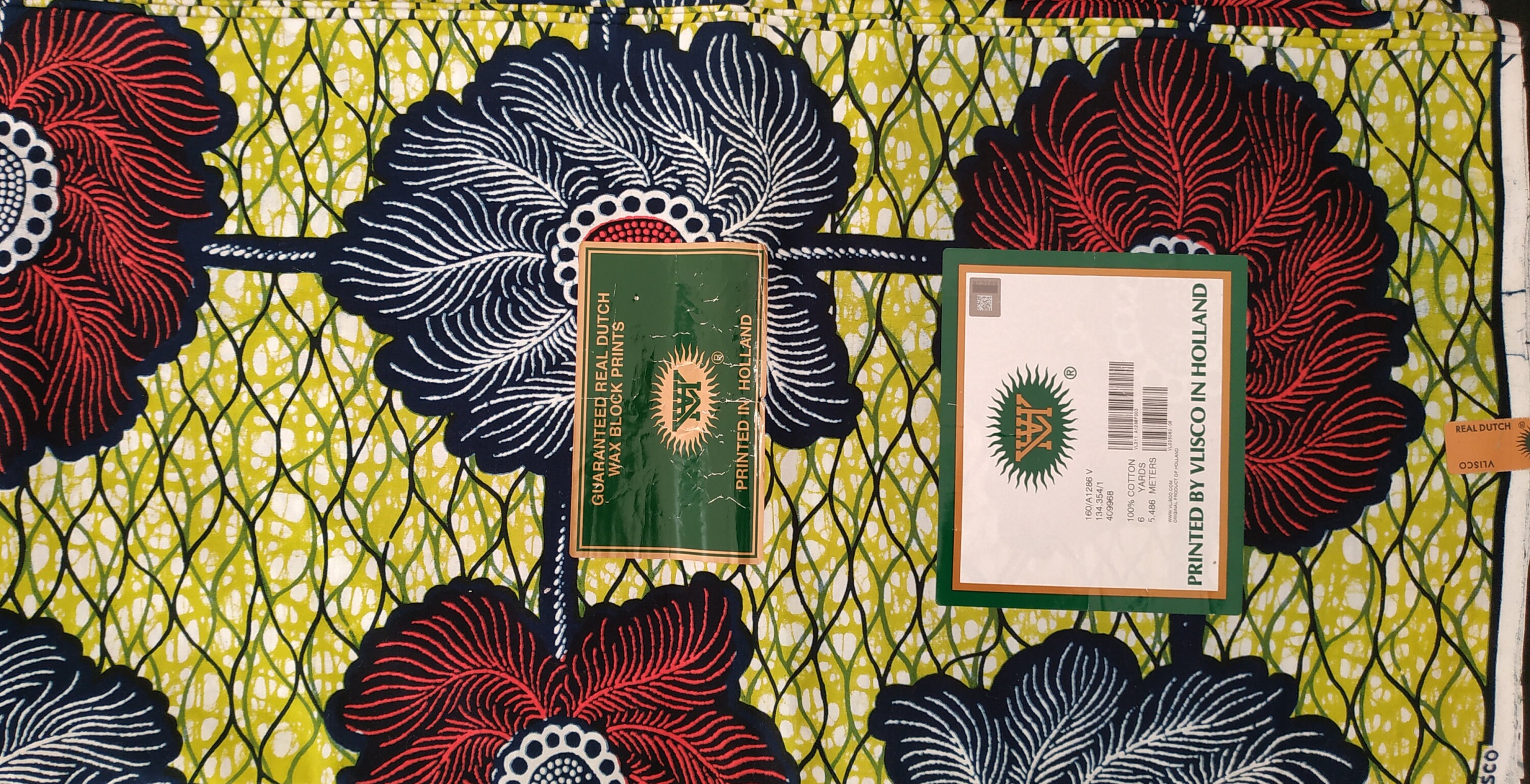 WAX Fabric Collection Vlisco 6 Yards Etsy