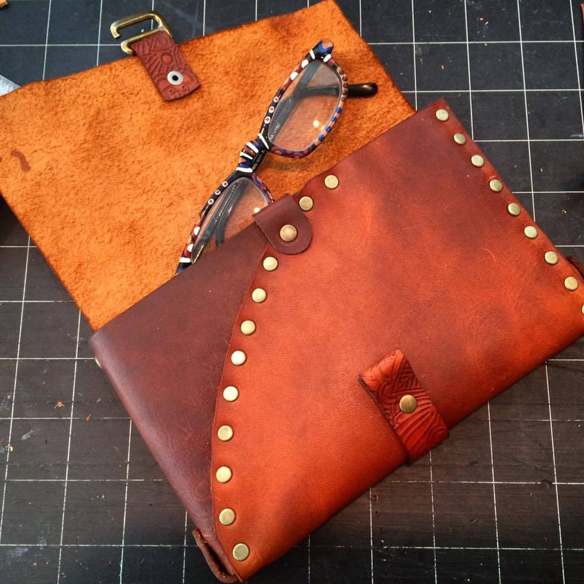Handmade Leather Purse Etsy
