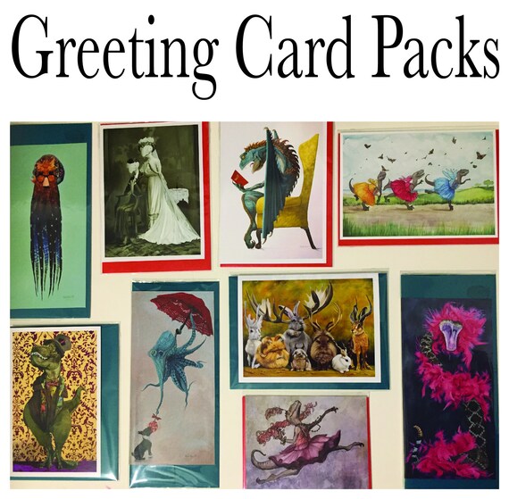 Greeting Card Packs Etsy