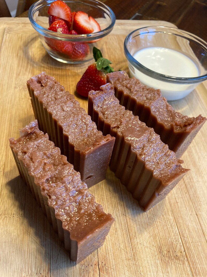 Strawberries & Cream Shampoo Bars Etsy