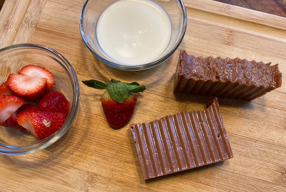 Strawberries & Cream Shampoo Bars Etsy