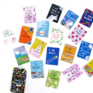 Pocket Mantras for Kids: 52 Little Affirmations to Inspire Positivity Deck of Cards image 6
