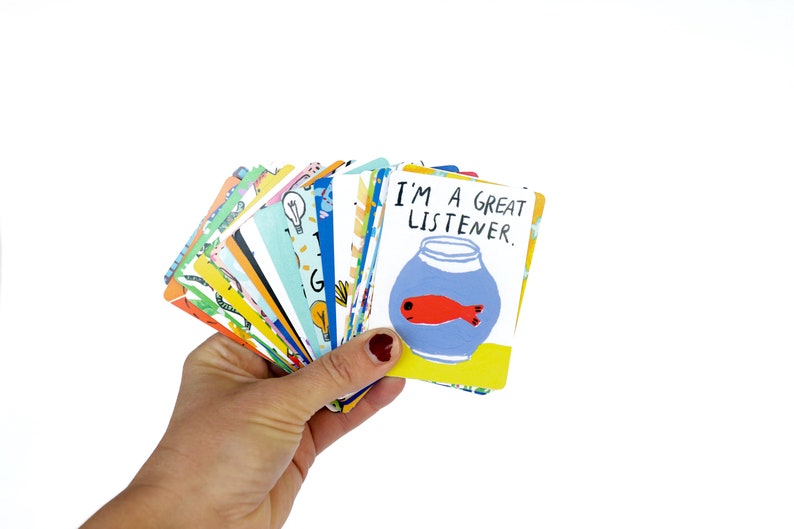 Pocket Mantras for Kids: 52 Little Affirmations to Inspire Positivity Deck of Cards image 7