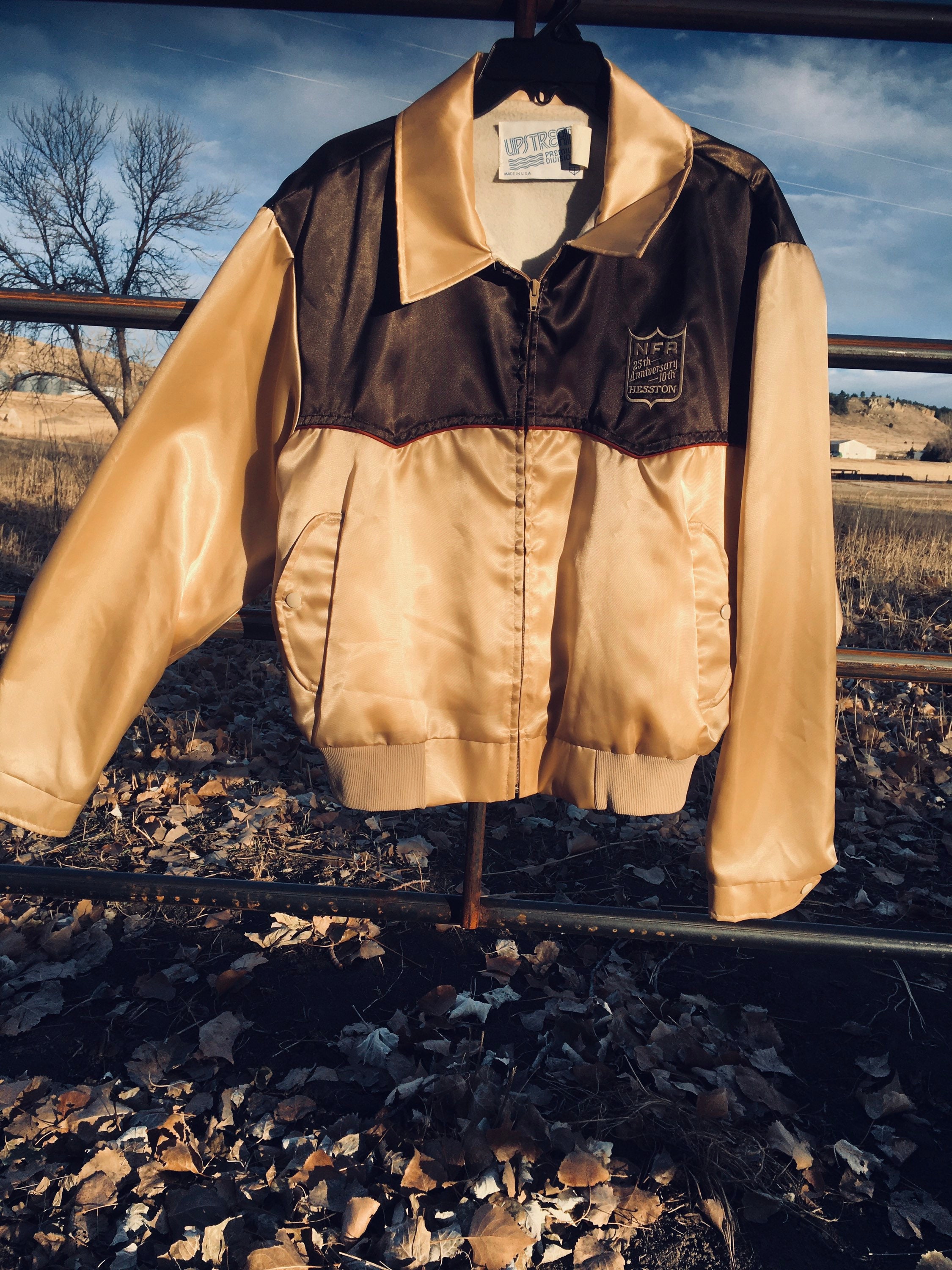 Rodeo nfr Jacketnfr Vintage Hesston Rodeo Jacketnfr Etsy