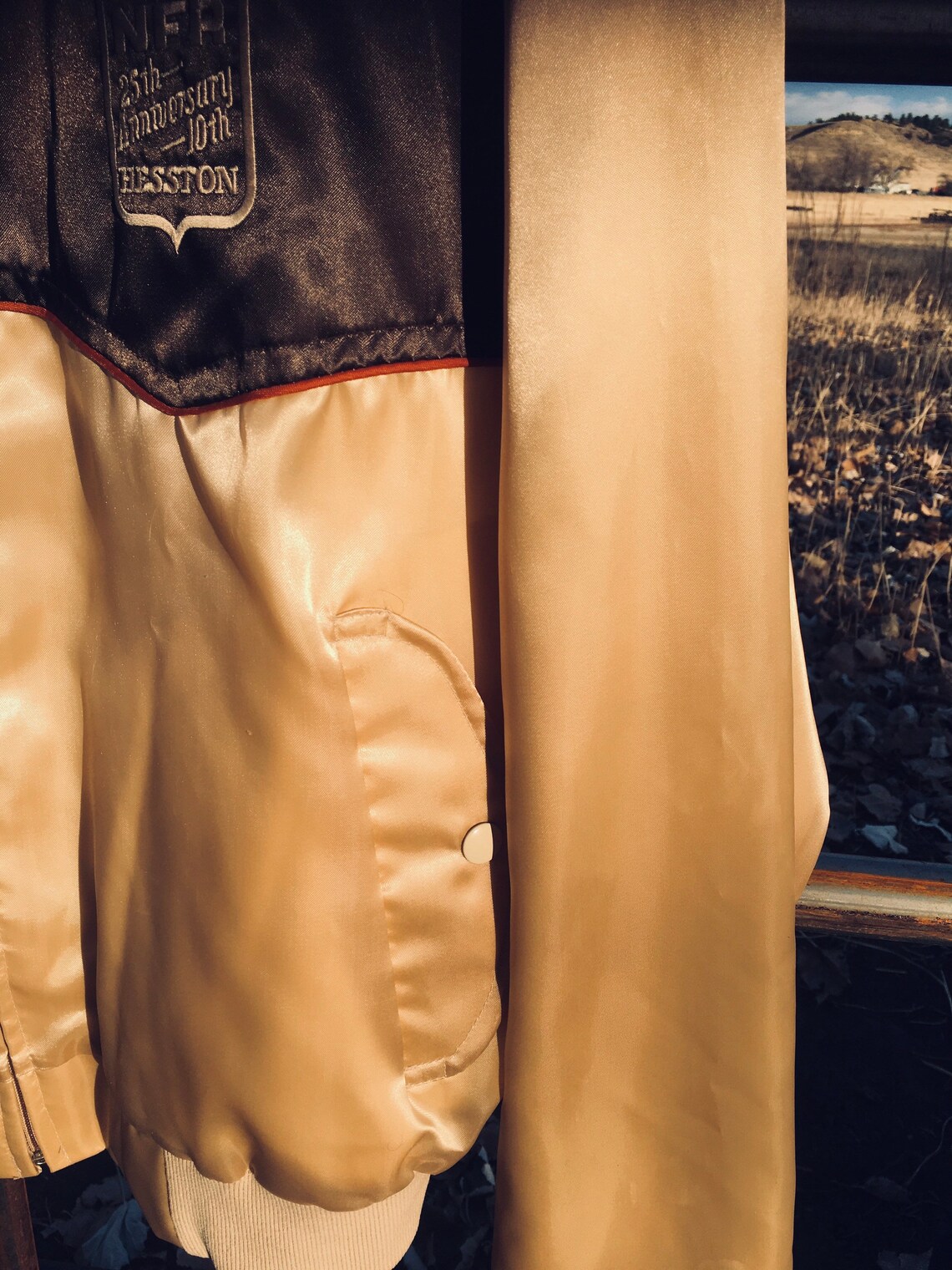 Rodeo nfr Jacketnfr Vintage Hesston Rodeo Jacketnfr Etsy