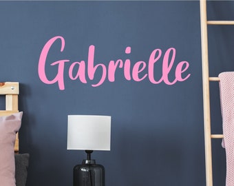 Personalised Cute Wall Sticker Name