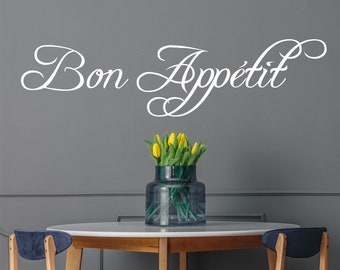 Bon appétit | Sticker mural cuisine sticker citation