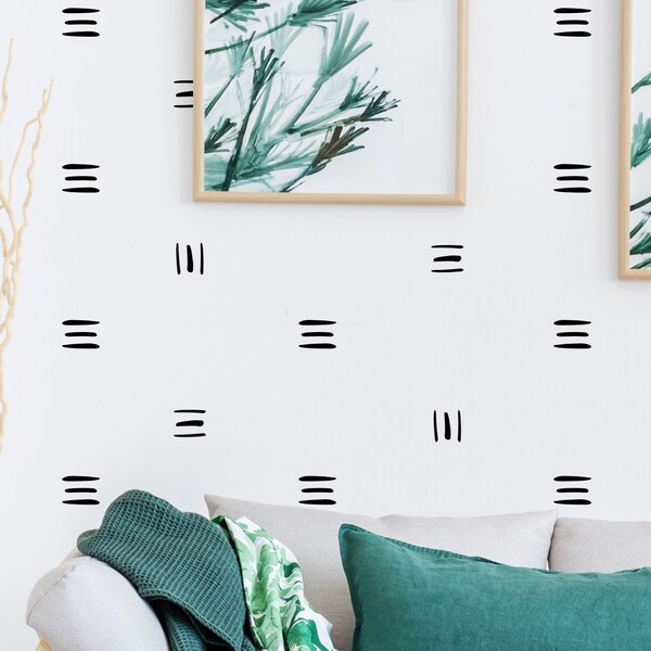 Boho Wall Decals Etsy