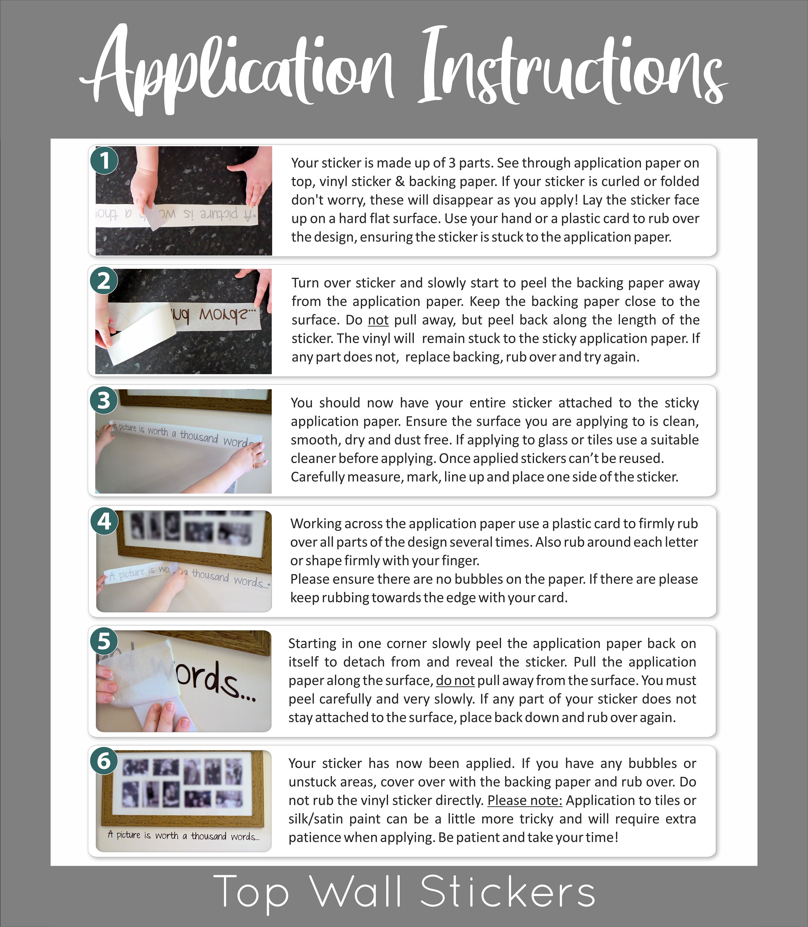 Love You Bye Vinyl Wall Decal - White Farmhouse Style Door Decoration Sticker