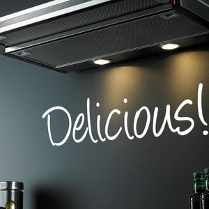 Delicious! | Wall Sticker Quote Word Decal Kitchen