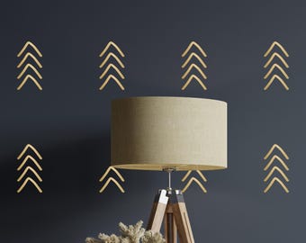 Geometric Arrow Shaped Boho Style Wall Stickers Decals