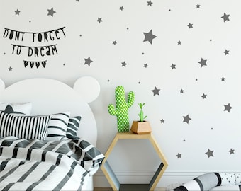 Star Wall Stickers Decals [Pack of 275]