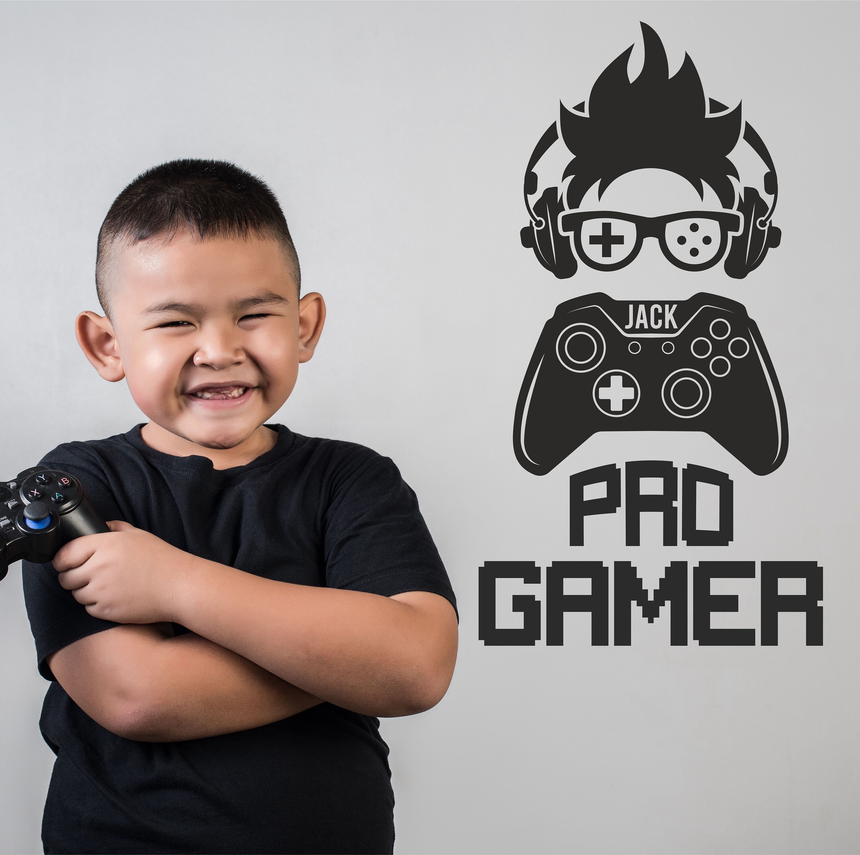 Sticker Pro Gamer Logo 
