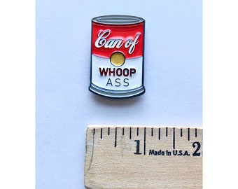 Needleminder (needle magnet) - "Can of Whoop Ass"