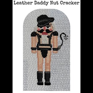 Leather Daddy Nut Cracker - Stitch Guide