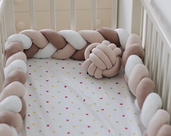 braided crib liner