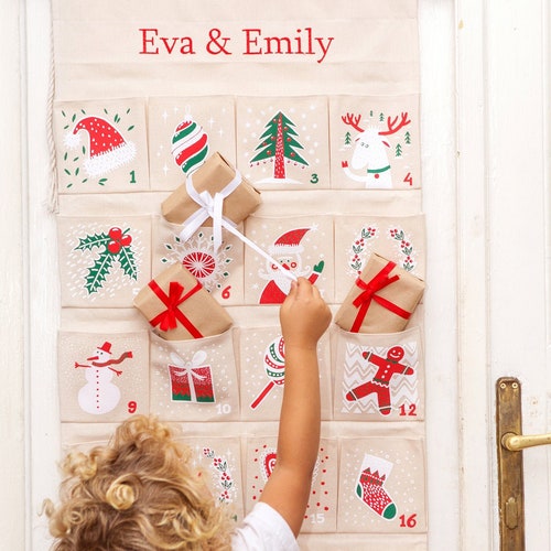 Kubla crafts stuffed oh christmas tree fabric advent calendar