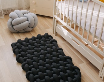Bedside cushion Montessori play mat Floor pillow for kids bedroom
