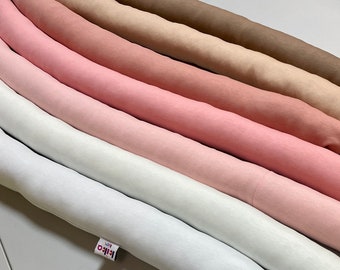 Stuffed cotton jersey tubes Soft 2''  inches tubes for DIY braided projects Custom tube yarn Create braided items on your own