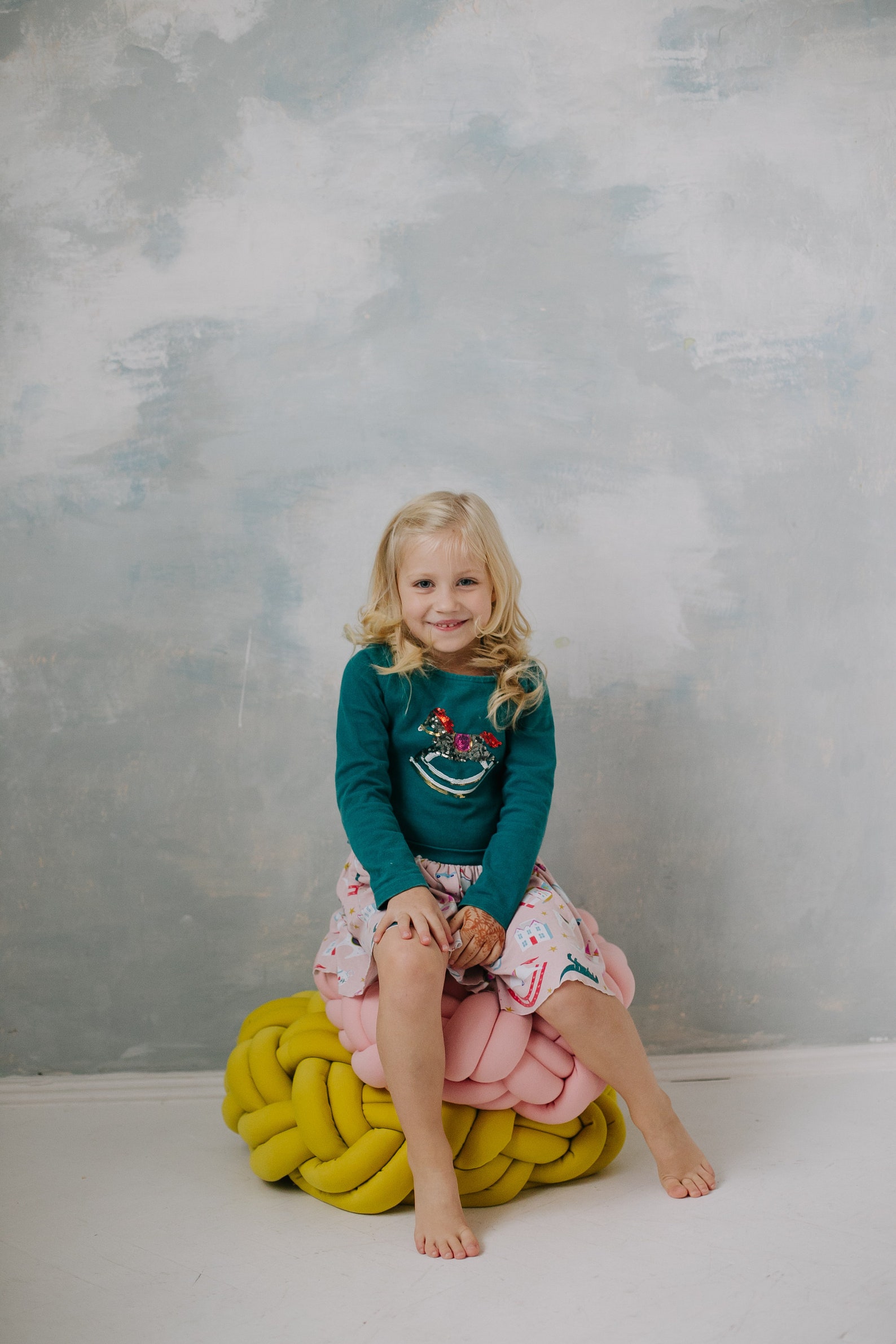 Large floor pillow for kids bedroom Round floor baby mat Floor Etsy