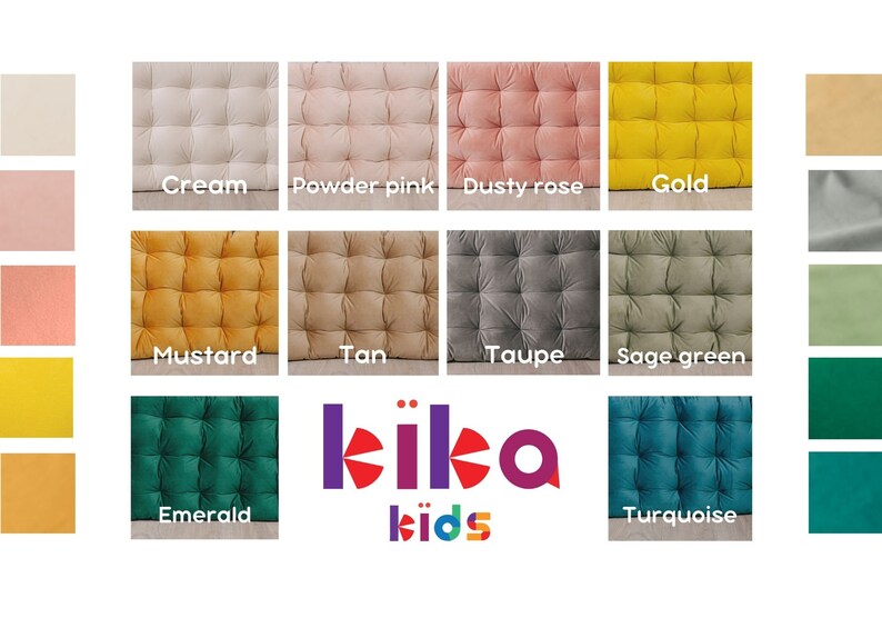 Play Mat Futon French Futon Kids Floor Sofa Velvet Cushion Etsy