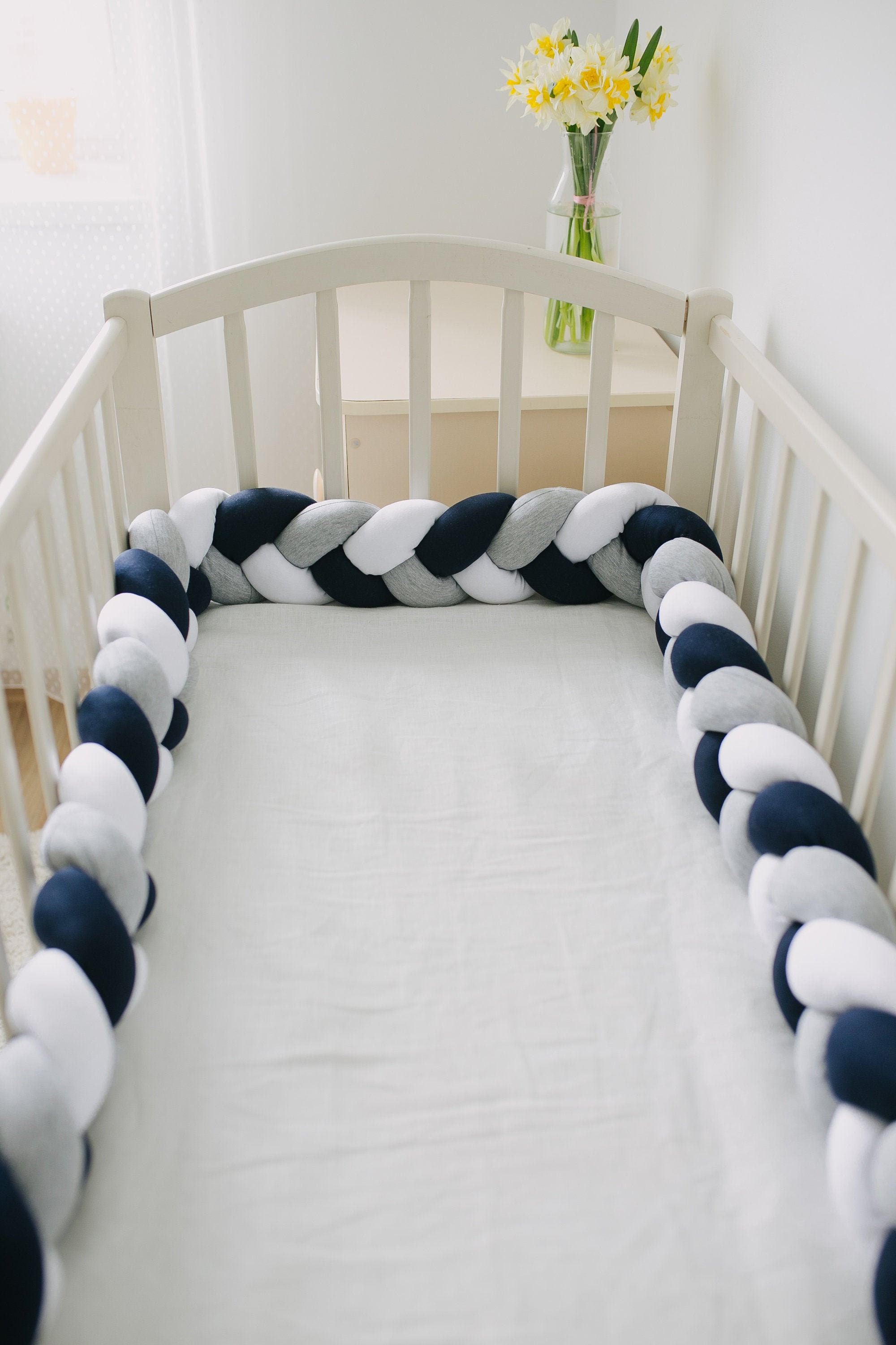 braided crib bumper canada