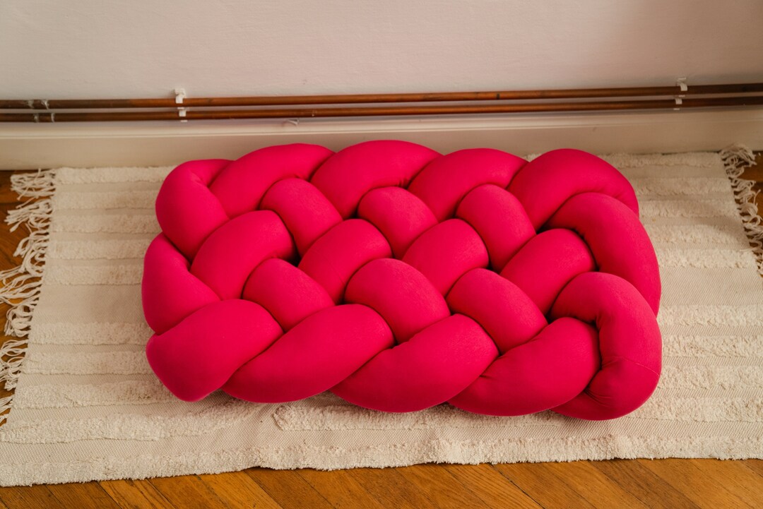 Colorful Pillows Floor Cushion Reading Nook Cushion Giant Etsy