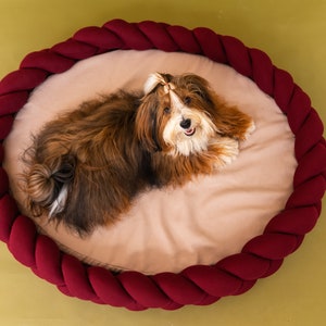 Colorful pet bed Bed for large dogs Dog bed furniture image 3