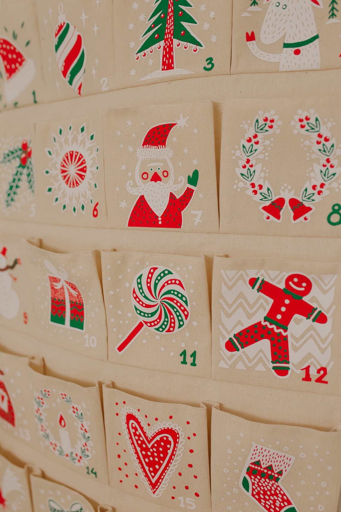 Advent calendar kit for kid READY TO SHIP personalized | Etsy