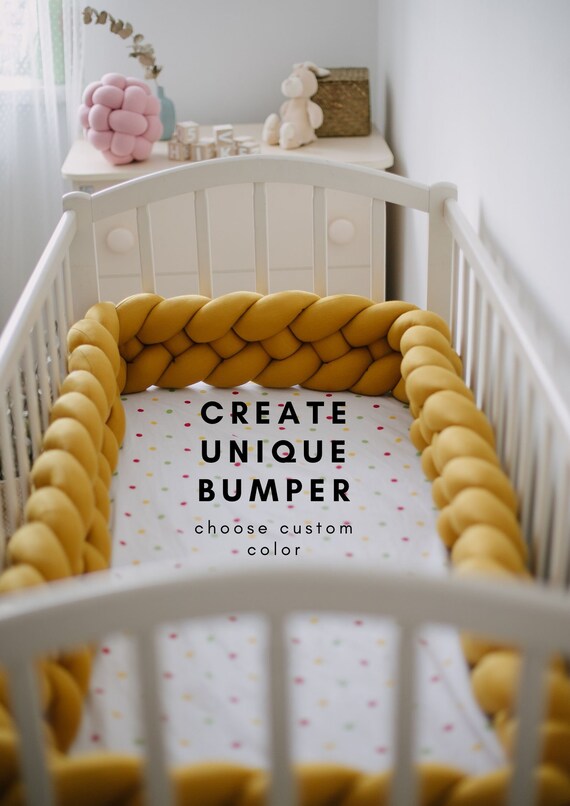 etsy cot bumper