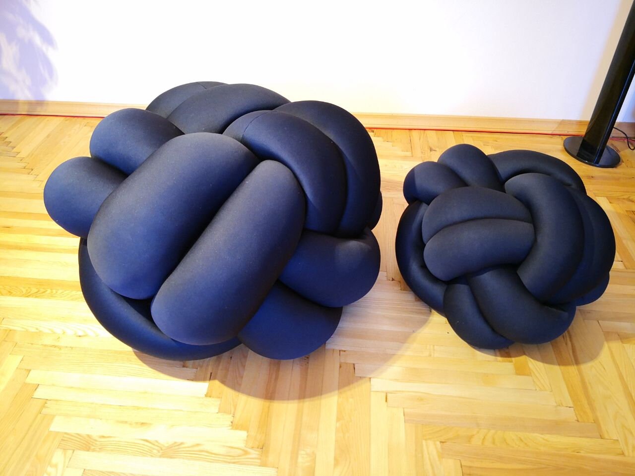 Knot Pouf Ottoman Etsy
