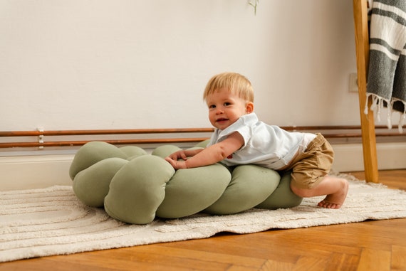 Cuscino da pavimento gigante per bambini Lagre seduta da terra mobili  montessori grande cuscino a nodo grande -  Italia