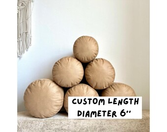 Bolster insert Custom size Decorative pillow insert 6"