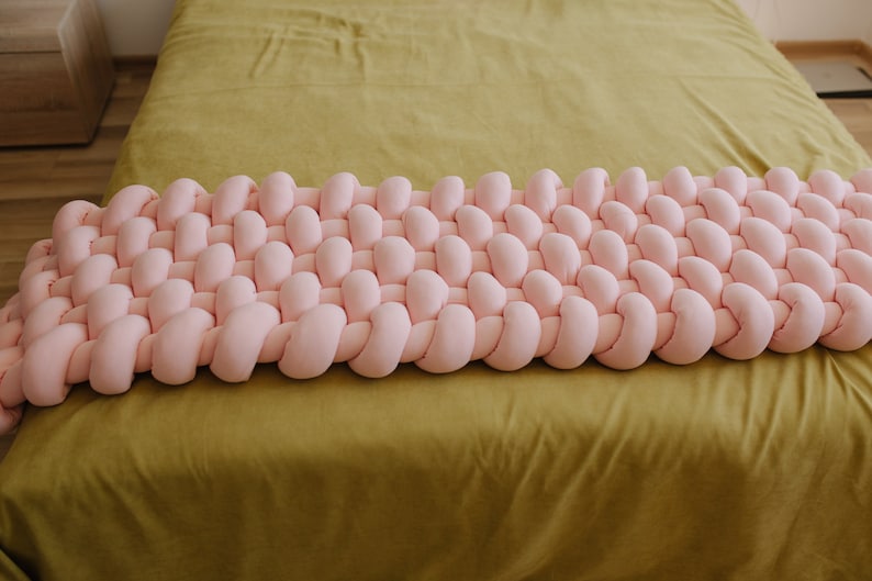 Bed Runner King Bedding Scarf Knot Throw Scarves Chunky Knit Etsy