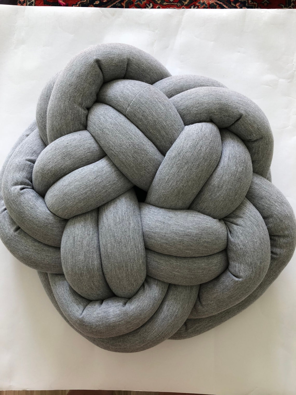 Floor Knot cushion nursery decor knot cushion decorative Etsy