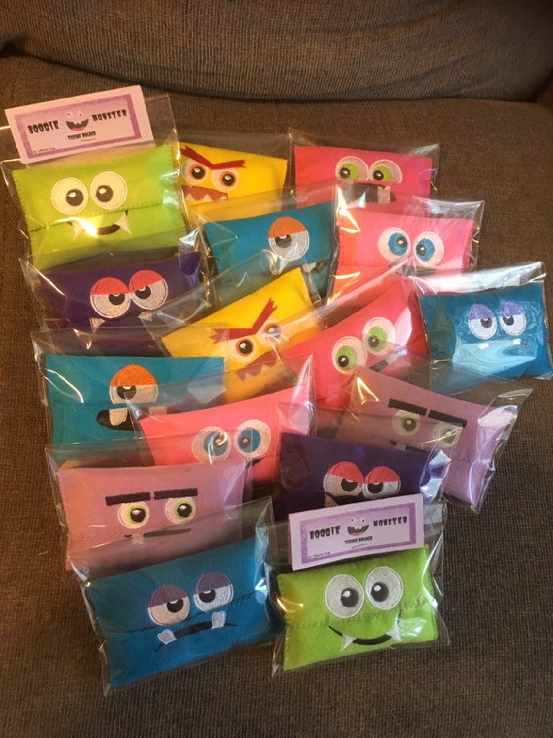 Boogie Monster Tissue Holder Etsy