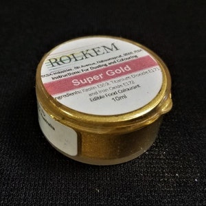 Gold Metallic Super Dust By Rolkem Gold Highlighter Dust DUS216