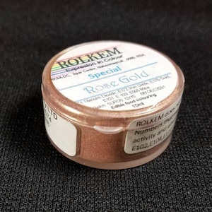Rose Gold Metallic &quot;Special&quot; Dust By Rolkem Rose Gold Highlighter Dust DUS319