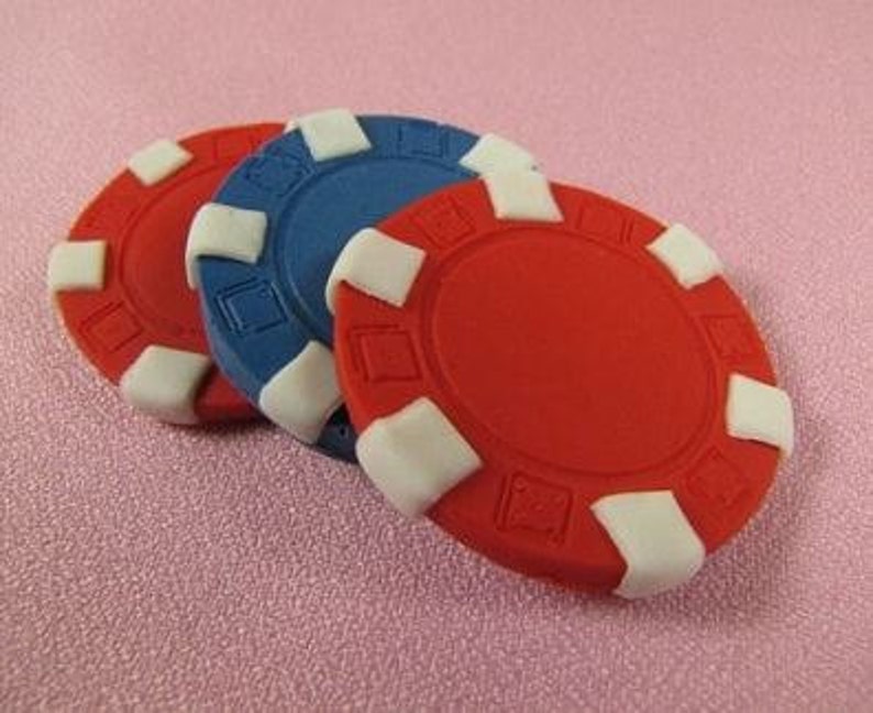 Poker Chips Silicone Mold By Sugar Delites MOL329 Etsy